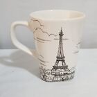 222 Fifth City Scenes London Eiffel Tower Mug Cup Ceramic