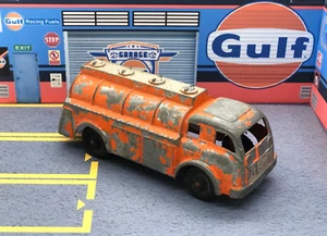 Petrolero de gasoil Hubley Toys vintage n.º 406 - Imagen 1 de 3