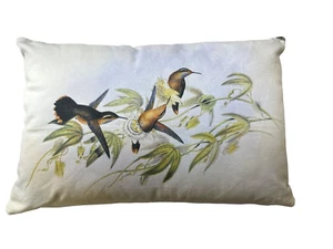 TAG Brand Throw Accent Hummingbird Pillow- Brand New With Tag 15" x 24" - Picture 1 of 3