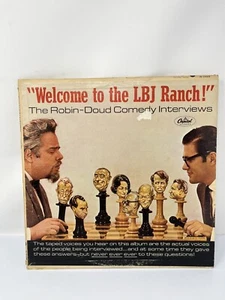 WELCOME TO THE LBJ RANCH The Robin- Doud Comedy Interviews LP Frank FRAZETTA  - Picture 1 of 4