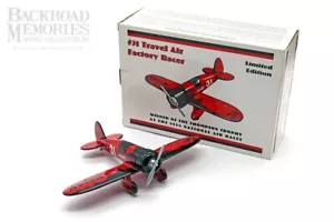1929 Travel Air "Factory Racer 31" (1:32) Red Diecast Bank, Spec Cast (#117300) - Picture 1 of 16