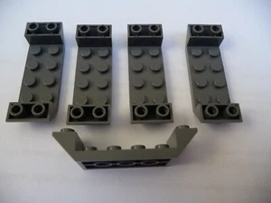 Lego 22889 Pendenza Invertita 45° 6x2 Doppia con Ritaglio 2x4 Grigio Pietra Scura x5 - Foto 1 di 1