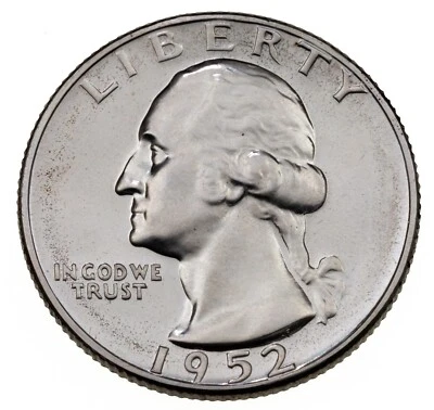 1952 25C Washington Silver Quarter Gem Proof (PF) - Image 1 of 4