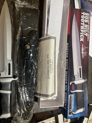 Hibben Sub Hilt Toothpick GH5044Fixed Blade Sheath And Box - Image 1 of 4