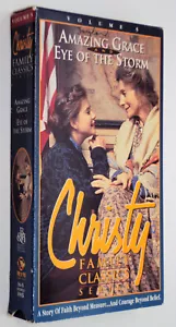 CHRISTY FAMILY CLASSIC SERIES VHS Amazing Grace & Eye Of The Storm KELLIE MARTIN - Picture 1 of 3