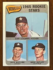 1965 Topps Coombs McClure Ratliff Rookie #553 Astros High Series SP, sehr schön - Bild 1 von 2