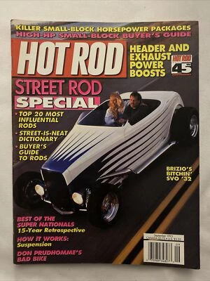 1993 September Hot Rod Magazine Willie G. Davidson Not Just A Bike Guy (CP294) - Image 1 of 3