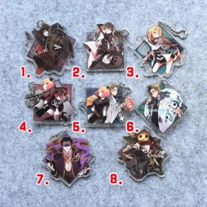 Llavero de acrílico T1481 anime ángeles de la muerte correas raras cosplay A - Imagen 1 de 1