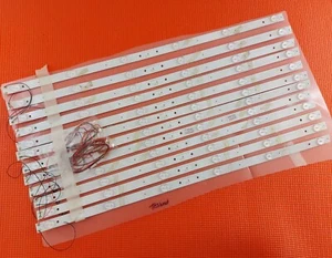 BACKLIGHT SET FOR GOODMANS G65ANSMT-4K C65ANSMT-4K TV LGL65126-3030JF-ES-100 - Picture 1 of 5