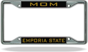 Marco de placa de matrícula Emporia State MOM - Imagen 1 de 1