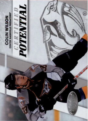 2010-11 Certified Potential #17 Colin Wilson/500 - NM-MT - Image 1 of 2