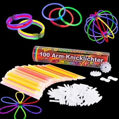 Set 100 Luci Pieghevoli a Braccio Colorate + TopFlex, 3 Connettori e 2 Circolari | Testato - Immagine 1 di 4