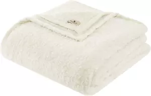 Woolrich Burlington Berber Blanket Super Soft, Cozy Lightweight Cover with Luxru - Picture 1 of 5