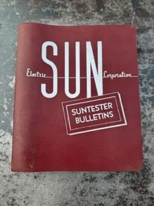 Vintage SUN Tune Up Tester Engine Analyzer Suntester Bulletins Lot 1976-78 - Picture 1 of 4