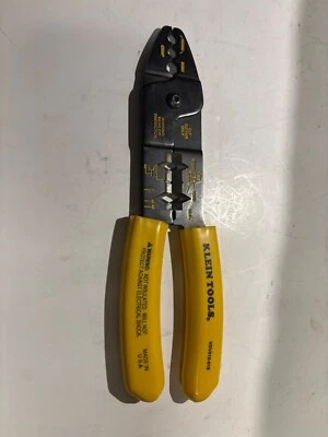 KLEIN TOOLS CABLE COAXIAL CRIMPADORA PELADOR ALICATES DE CORTE RG6 RG59 VDV010-019 Foto 1 de 2