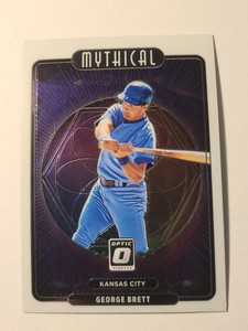 2021 Donruss Optic Mythical George Brett Kansas City Royals HoF #M7