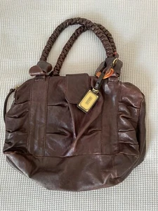 Sehr schöne, braune Hugo Boss Lederhandtasche - Bild 1 von 4