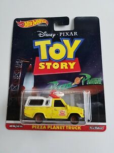 2019 Hot Wheels Premium Disney Toy Story Movie Pizza Planet Truck  (Free Ship) 