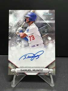 Bowman Sterling 2023 #PA-SM Samuel Muñoz automático - Imagen 1 de 2