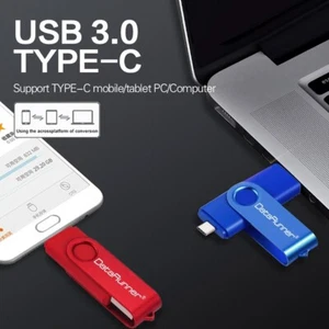 2 en 1 OTG Type C USB 3.0 32Go Ultra Double Lecteur Mémoire Stockage Données Flash Drive - Photo 1/6