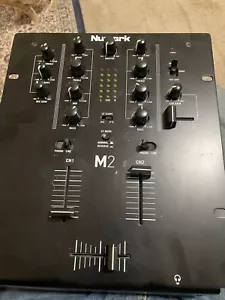 Numark M2 Black 2-Channel DJ Scratch Mixer - Picture 1 of 7