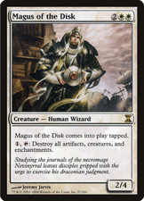 Magic the Gathering (MTG) Magus of the Disk - Time Spiral White