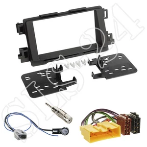 Doppel-DIN Blende + ISO Radio Kabel+ Antennenadapter für Mazda 6 (GJ) CX-5 (KE)  - Bild 1 von 1