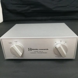Fidelity-Research FRT-5 MC Step-up Transformer Used from Japan - Picture 1 of 7
