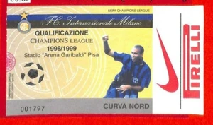 C0986 - Vecchio BIGLIETTO PARTITA CALCIO - 1998-1999 INTER VS SKONTO - Imagen 1 de 1