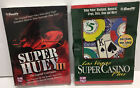 Super Huey III 3 & Las Vegas Super Casino Plus PC CD-ROM Swift Poker Nowy zapieczętowany