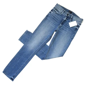 NWT Mother Mid Rise Dazzler Ankle in We The Animals Crop Stretch Jeans 28 - Picture 1 of 7