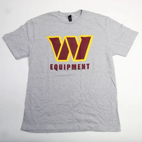 Washington Commanders Gildan Softstyle Short Sleeve Shirt Men's Gray New Cover