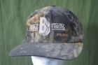 Vintage Filson Camo Hat Adjustable Leather Strap Made In Usa