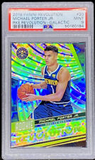 Michael Porter Jr 2018-19 Panini Revolution Galactic Rookie Revolution RC PSA 9