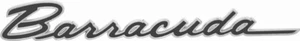 Fender Emblem Barracuda AMD Fits 1967 Plymouth Barracuda K-2582878 - Picture 1 of 1