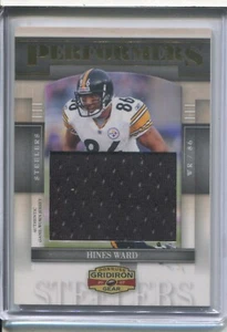 Donruss Gridiron Gear Performers 2007 Jumbo Swatch/50 Hines Ward #P-44 - Imagen 1 de 2