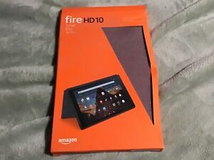 fire hd10 cover 7th & 9th generation brown/ rose new in pk