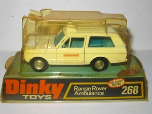 Dinky Toys - No. 268 - RANGE ROVER AMBULANCE - WITH PATIENT MIB MINT/PERFECT - Picture 1 of 9