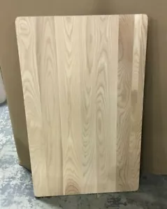Ash Hardwood RV Table Top RAW Stain Paint Booth Dinette USA 26" x 38" Motorhome - Picture 1 of 2