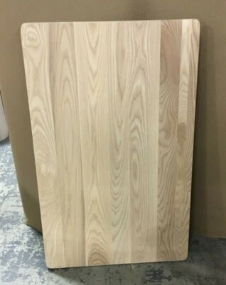 Casa rodante de madera dura de fresno cabina de pintura de manchas cruda comedor EE. UU. 28" x 38" autocaravana Foto 1 de 2