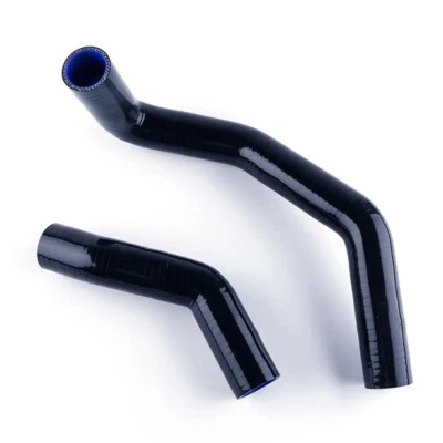 Black For 86-91 MAZDA RX7 / RX-7 FC 13B S4 S5 Silicone Radiator Coolant Hose Kit - Imagem 1 de 4