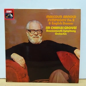 ASD 3353 ARNOLD Symphony no 2 BOURNEMOUTH SO CHARLES GROVES HMV STEREO LP NM - Picture 1 of 5