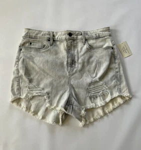 Guess Women’s Manila High Rise Short Destroyed Super Stretch Size 24 - Picture 1 of 5