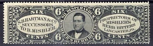 US Revenue Stamps Medicine RS100b exquisite, sound SB Hartman ZAYIX 0824-MAR086 - Picture 1 of 4