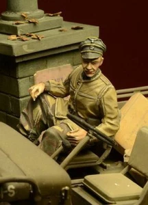 D-Day Miniature 35029 1/35 German WSS Jeep Passenger, Ardennes 1944 - Picture 1 of 4