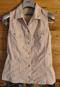 CLOSED WESTE SOMMERWESTE - TASCHEN - DRUCKKNOPF - BEIGE - GR. M - NP. 139 € -TOP - Bild 1 von 6