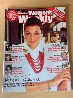 The Australian Women's Weekly Magazine September 15 1982 Maggie Tabberer - Image 1 of 2