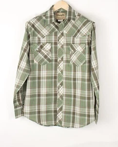 Camisa Casual Vintage Para Hombre WRANGLER Talla M - Imagen 1 de 7