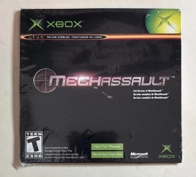 MechAssault - Microsoft Xbox Not For Resale - Sealed, New In Box - Image 1 of 4