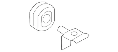 Colgador delantero original Audi 5Q0-253-144-AA Foto 1 de 2